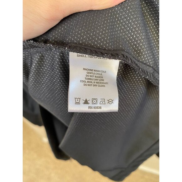 Port Authority Mens 3XL Black Half-Zip Pullover Lightweight Polyester Jacket - Picture 5 of 6